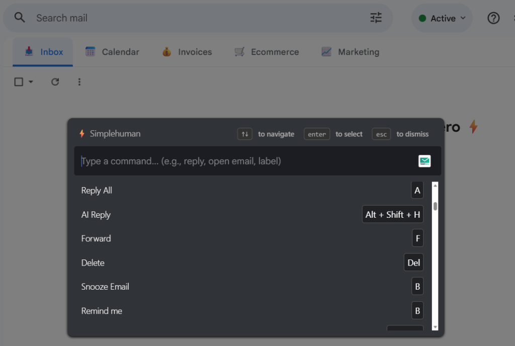 How CMDK Teaches You Gmail Keyboard Shortcuts While You Work How CMDK Teaches You Gmail Keyboard Shortcuts While You Work