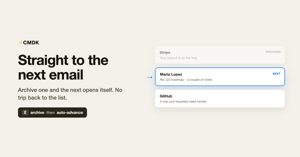 Gmail Auto-Advance: Go Straight to the Next Email Instead of the Inbox Gmail Auto-Advance: Go Straight to the Next Email Instead of the Inbox