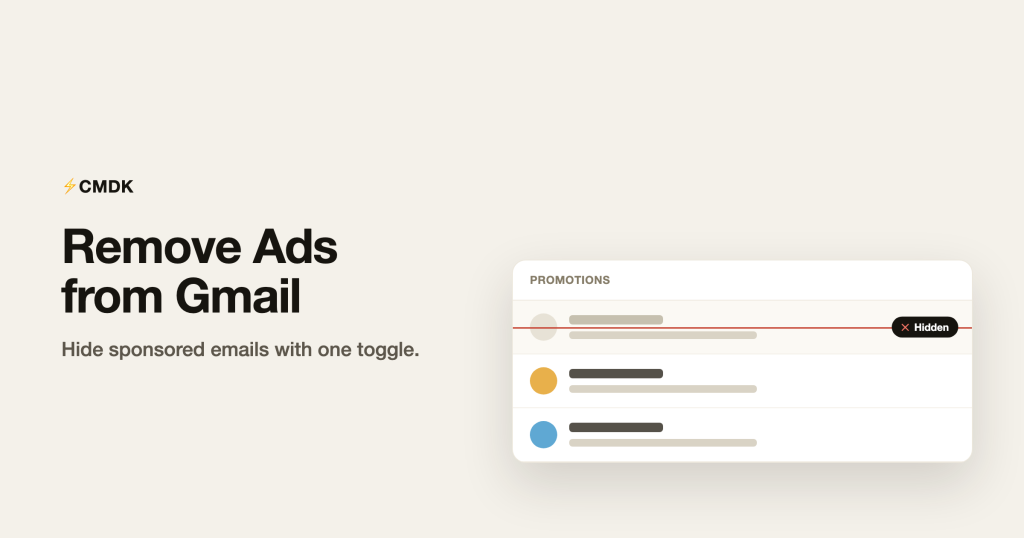 How to Remove Ads from Gmail (Hide Sponsored Emails)