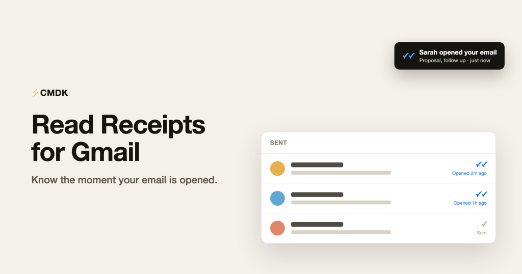 Read Receipts for Gmail: Know When Your Emails Are Opened