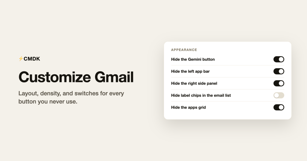How to Customize Gmail: Layout, Density, and a Cleaner Interface