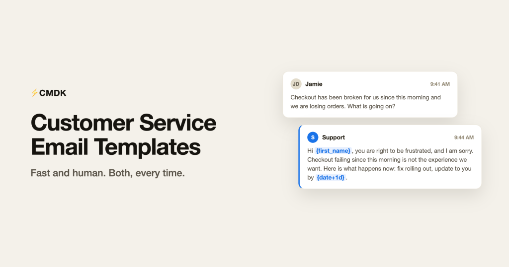 Customer Service Email Templates: 14 Support Replies to Copy Customer service email templates: fast, human support replies